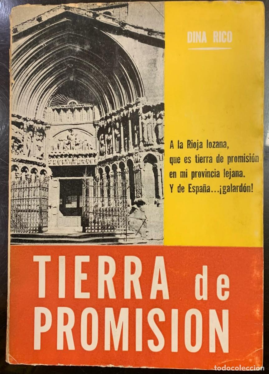 Libros de segunda mano: Tierra de Promisi&oacute;n (La Rioja) - Dina Rico - Foto 1