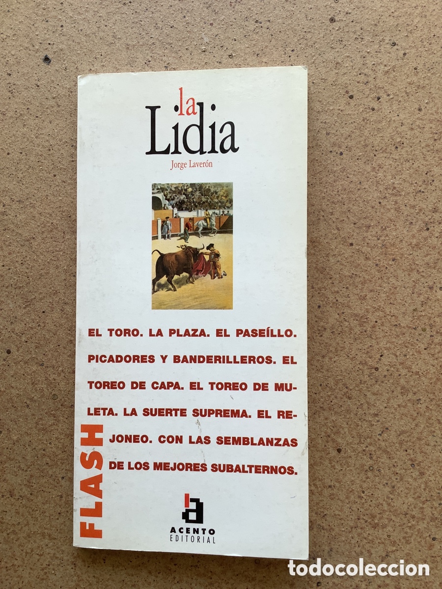 Libros de segunda mano: LA LIDIA. Jorge Laver&oacute;n - Foto 1