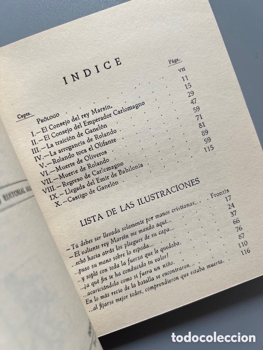 Libros de segunda mano: LA CANCI&Oacute;N DE ROLANDO, H. E. MARSHALL. Editorial Araluce, 1956 - Foto 5