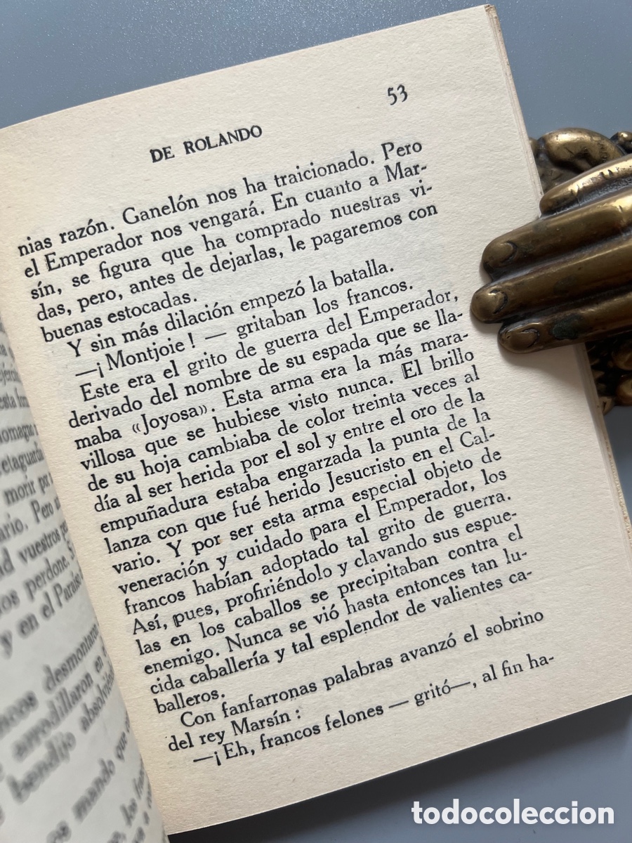 Libros de segunda mano: LA CANCI&Oacute;N DE ROLANDO, H. E. MARSHALL. Editorial Araluce, 1956 - Foto 7
