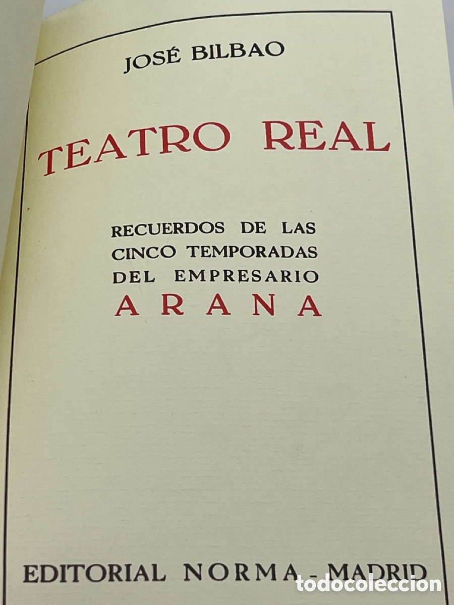 Libros de segunda mano: Libro El Teatro Real - Foto 3