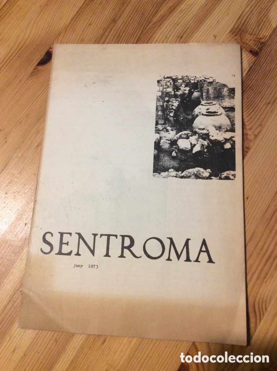 Second hand books: Sentroma Juny 1973 Sant Mart&iacute; de Montgat Pintures rom&agrave;niques Arxiu Sentrom&agrave; Rossend Llates arqueolog