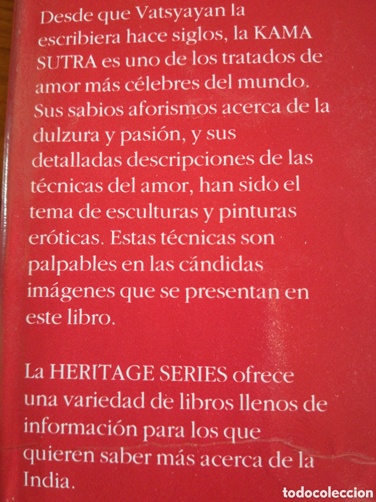 Libros de segunda mano: Kama Sutra - Heritage Series, Edicion en Espa&ntilde;ol 1994 - Foto 8