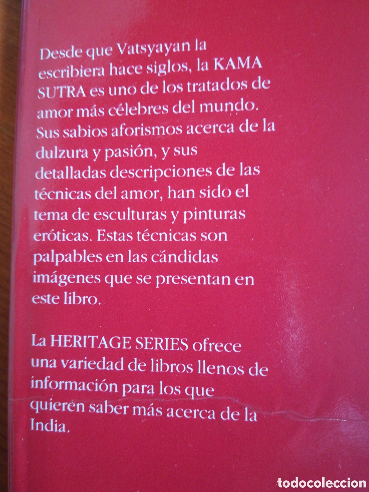 Libros de segunda mano: Kama Sutra - Heritage Series, Edicion en Espa&ntilde;ol 1994 - Foto 11