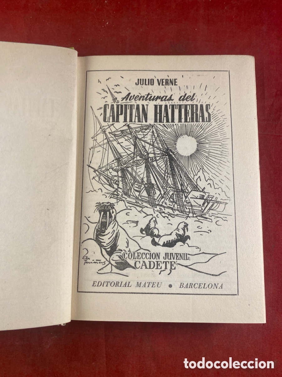 Libros de segunda mano: AVENTURAS DEL CAPIT&Aacute;N HATTERAS - JULIO VERNE - Foto 2