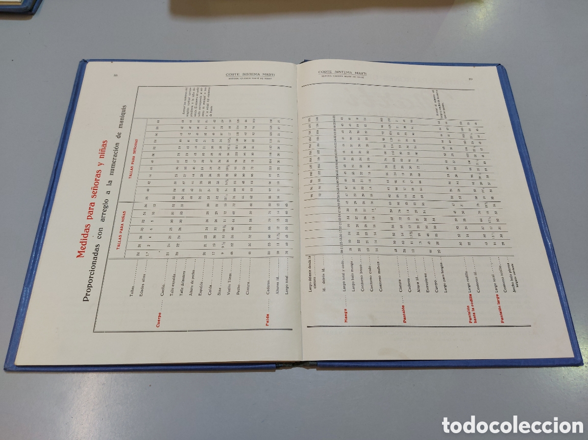 Libros de segunda mano: Libro corte sistema marti. Modisteria. 1954. - Foto 5