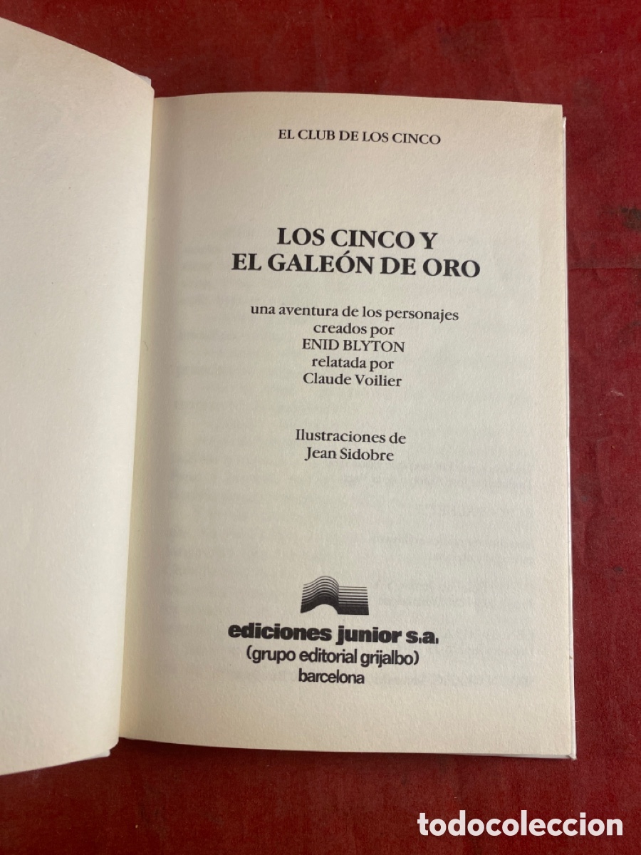 Libros de segunda mano: LOS CINCO Y EL GALE&Oacute;N DE ORO - Foto 2