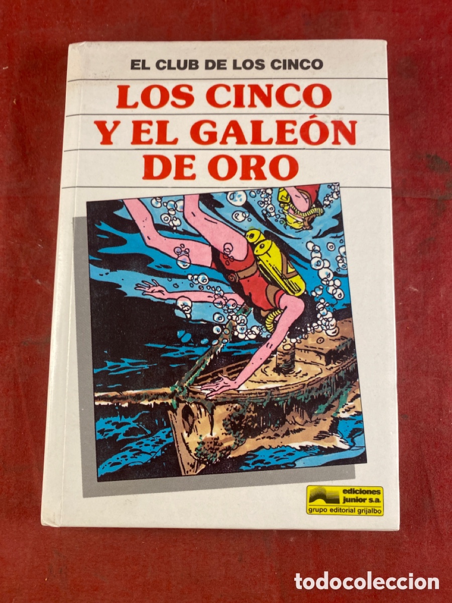 Libros de segunda mano: LOS CINCO Y EL GALE&Oacute;N DE ORO - Foto 1
