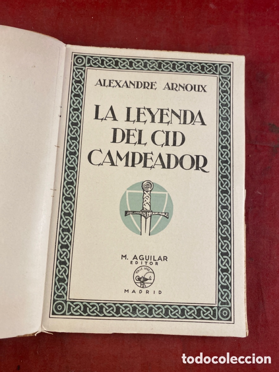 Libros de segunda mano: LA LEYENDA DEL CID CAMPEADOR - Foto 2