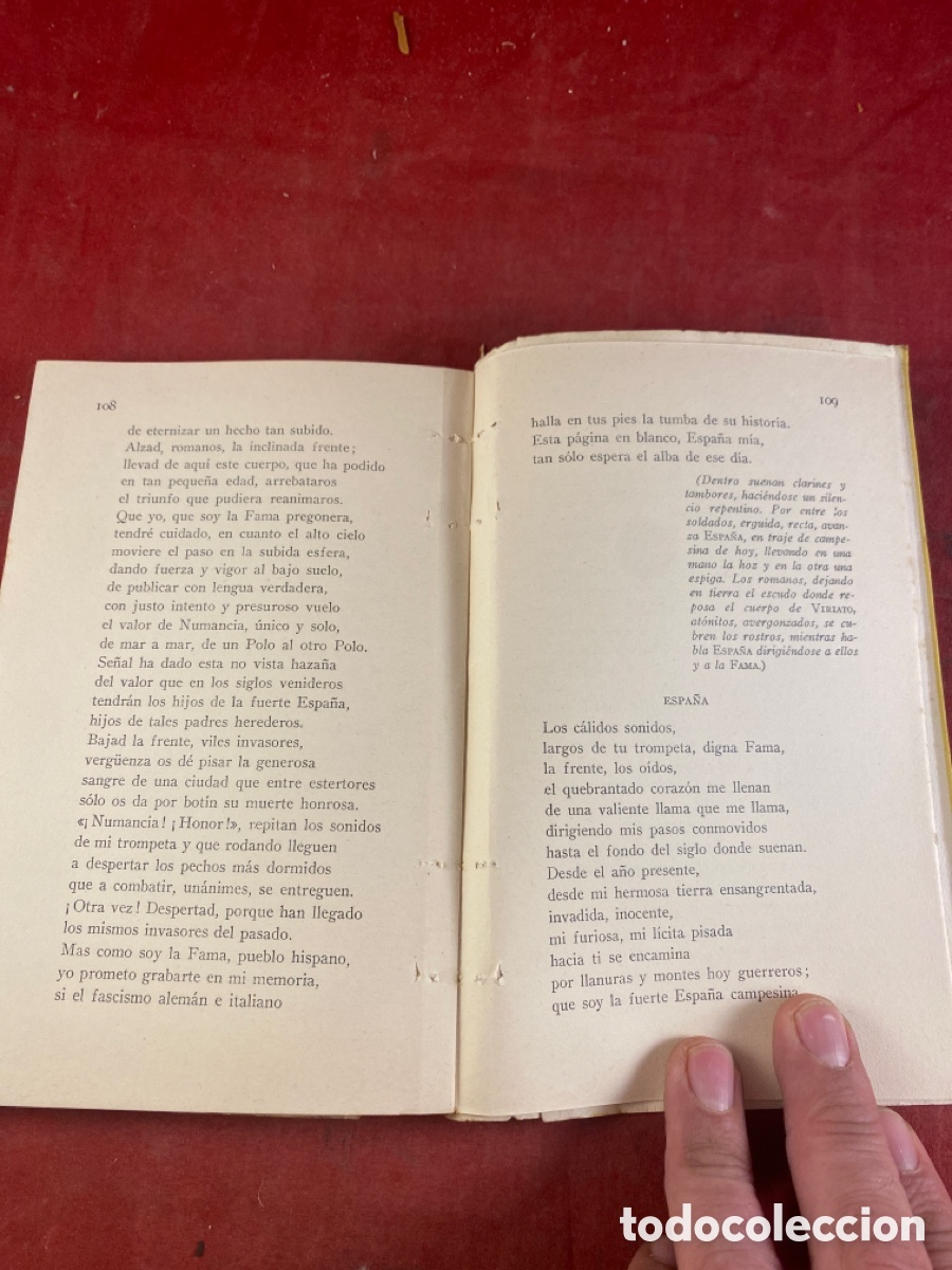 Libros de segunda mano: NUMANCIA POR MIGUEL DE CERVANTES - Foto 3