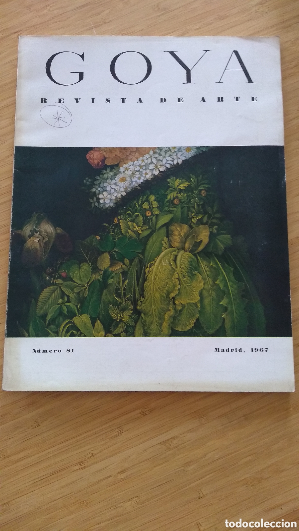 Libri di seconda mano: Goya, revista de arte n&ordm;81 a&ntilde;o 1967, Fundaci&oacute;n Lazaro Galiano