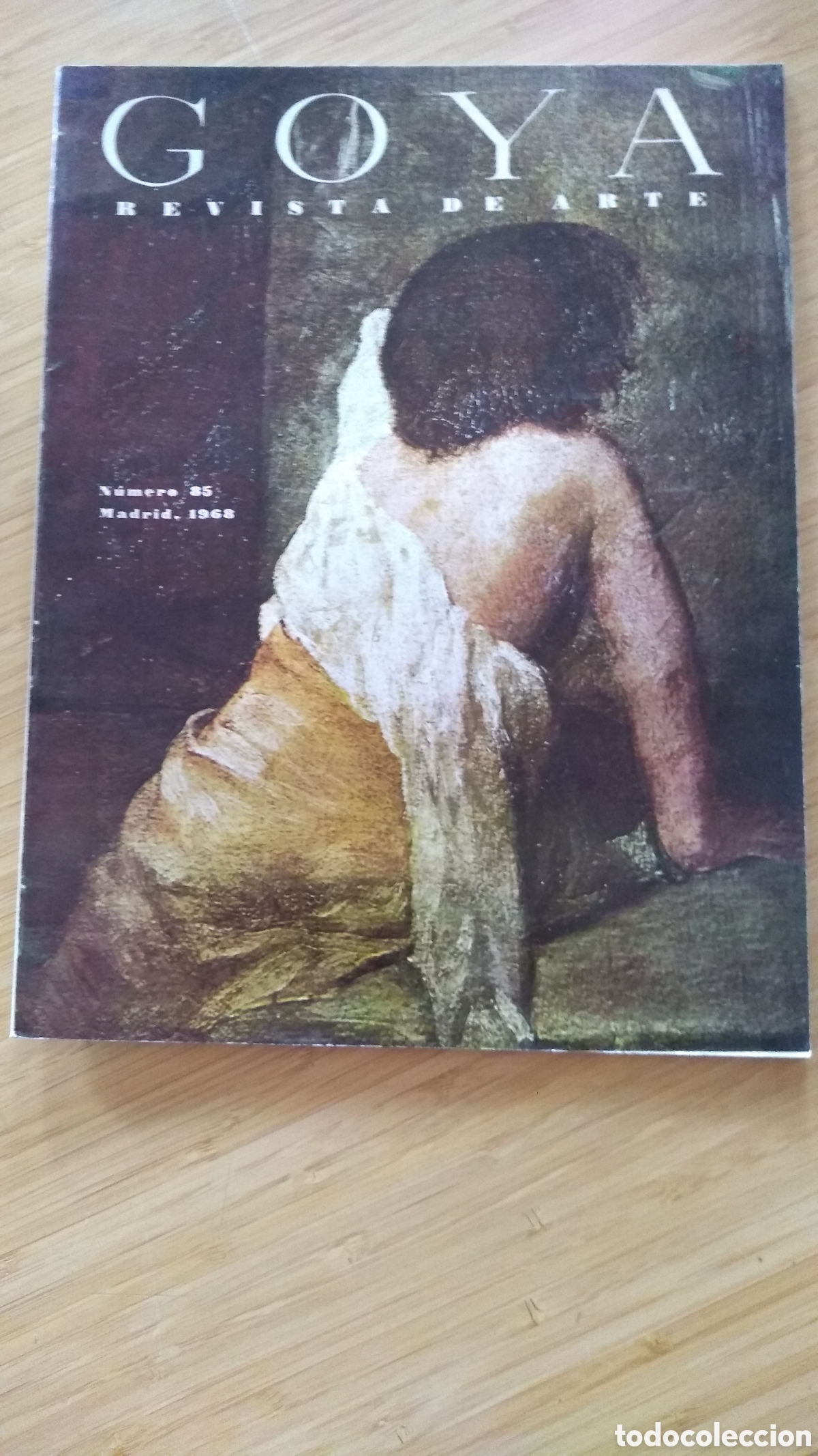 Libri di seconda mano: Goya, revista de arte n&ordm;85 a&ntilde;o 1968, Fundaci&oacute;n Lazaro Galiano