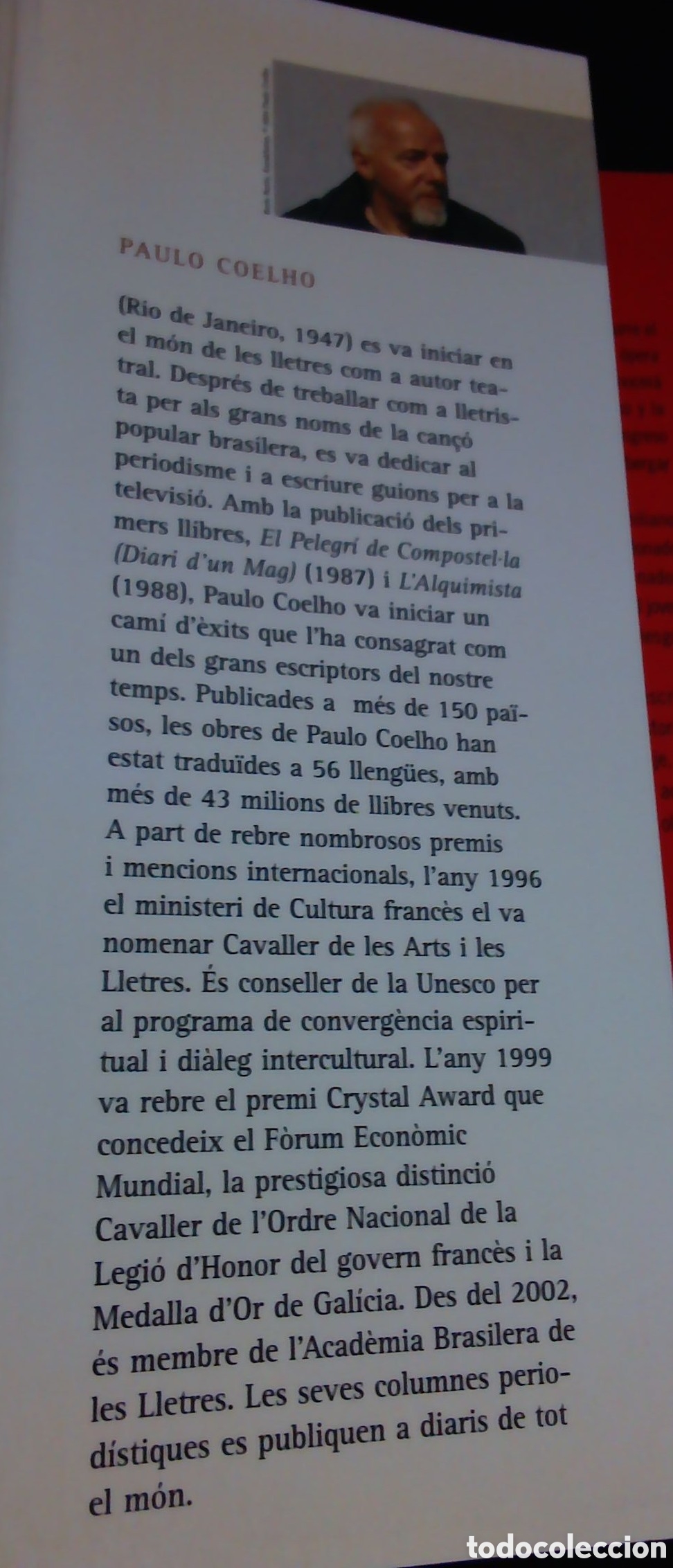 Libros de segunda mano: El Zahir Paolo Coelho (catala) - Foto 3