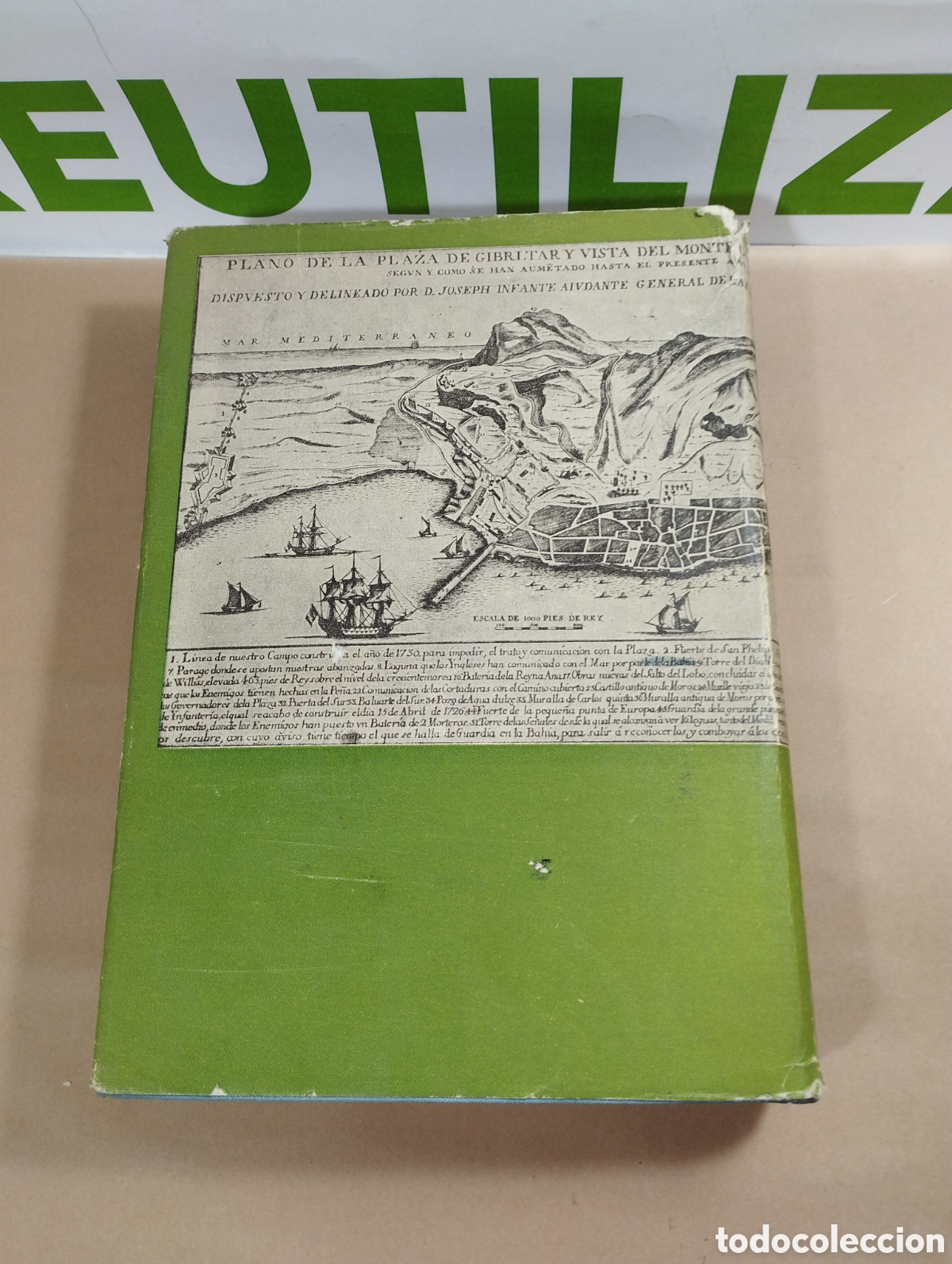 Libros de segunda mano: Historia de Gibraltar. Jos&eacute; Carlos de Luna. - Foto 2