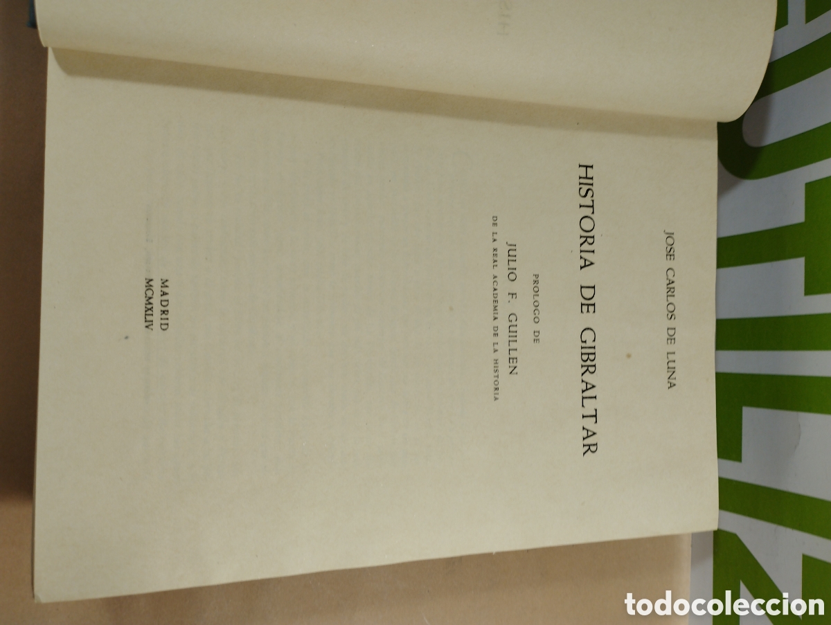 Libros de segunda mano: Historia de Gibraltar. Jos&eacute; Carlos de Luna. - Foto 4
