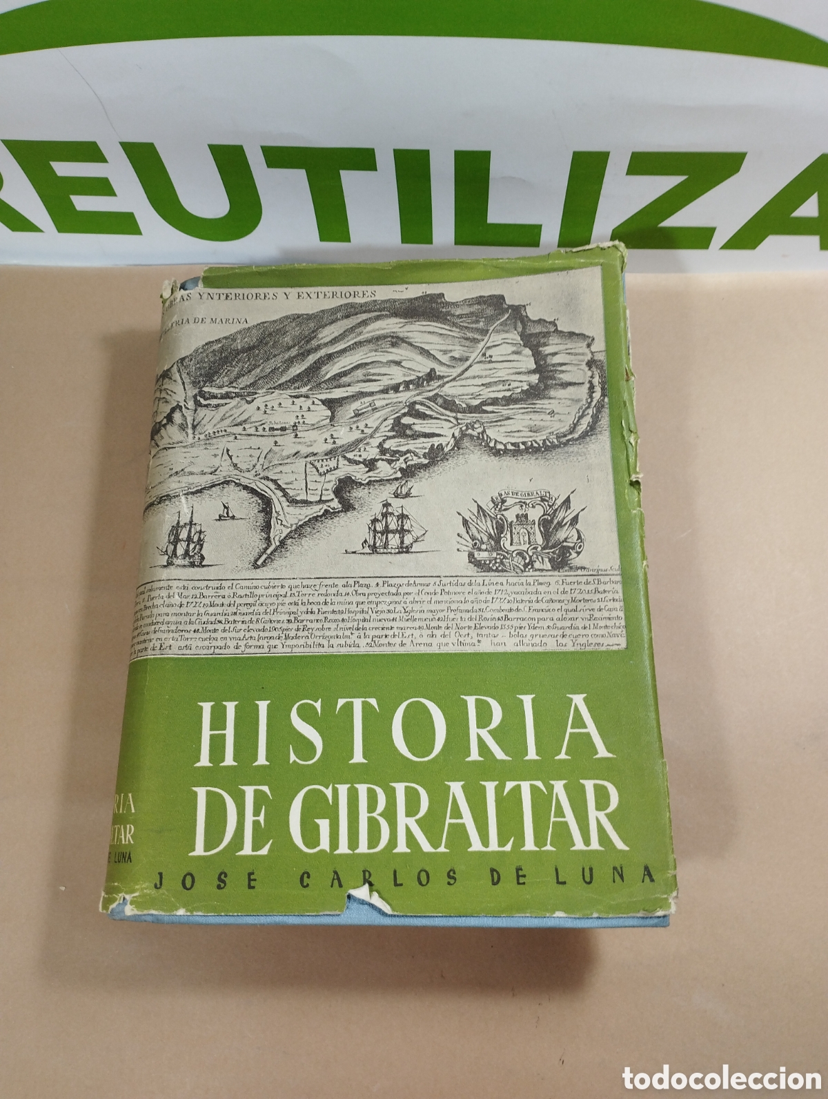Libros de segunda mano: Historia de Gibraltar. Jos&eacute; Carlos de Luna. - Foto 1