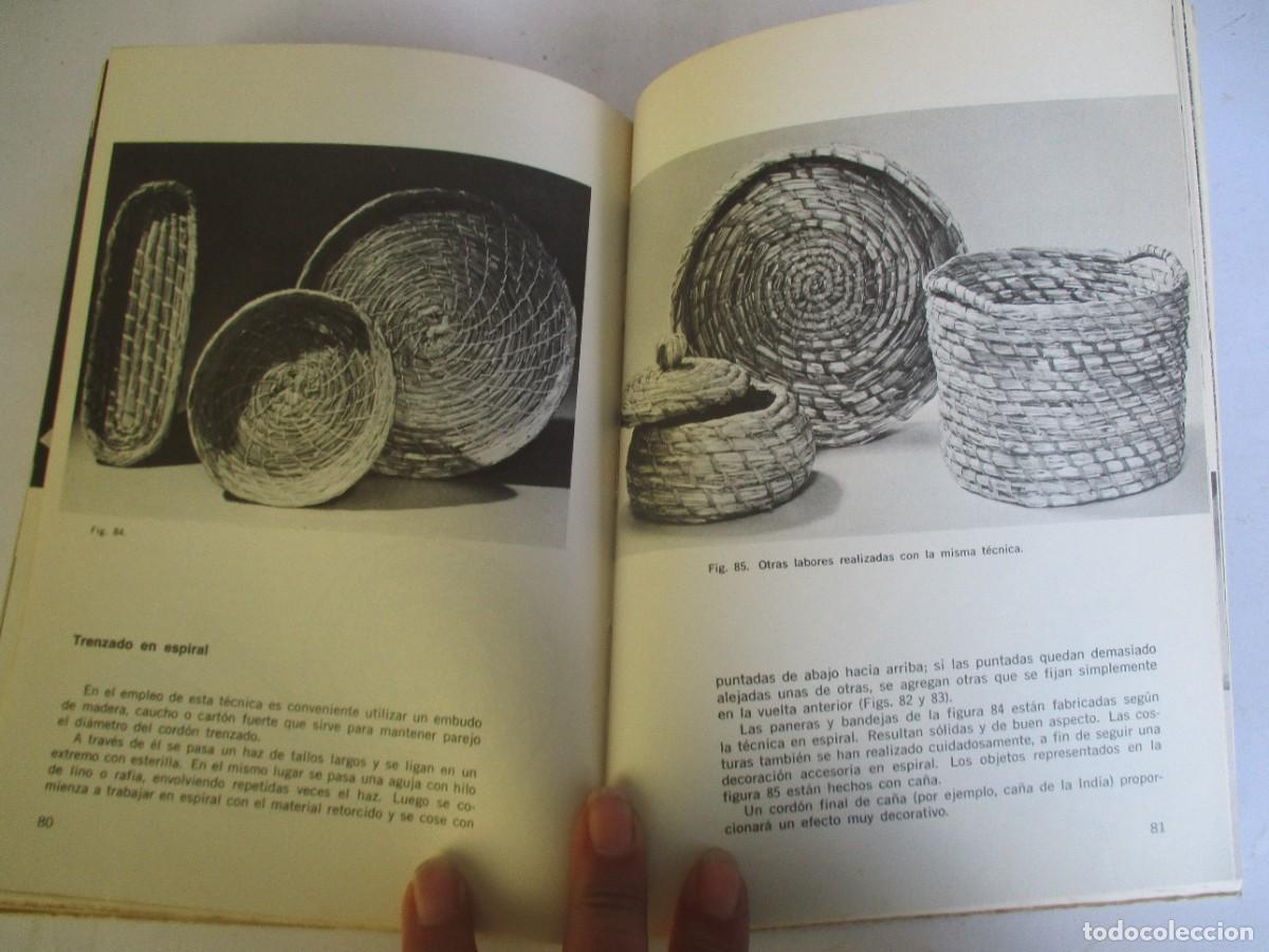 Libros de segunda mano: E. BORGLUND Adornos y objetos &uacute;tiles con paja y junco W19949 - Foto 5