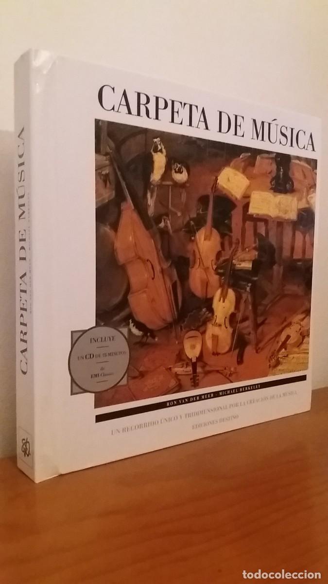 Libros de segunda mano: CARPETA DE MUSICA, RON VAN DER MEER, MICHAEL BERKELEY, LIBRO POP UP COMPLETO, EDICIONES DESTINO