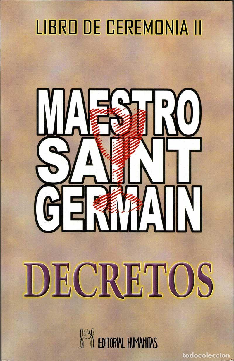 Libros de segunda mano: Libro de Ceremonias II. Decretos - Saint Germain - Foto 1