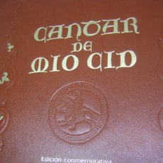 Libros de segunda mano: GRAN EDICIÓN LUJO - CANTAR DEL MIO CID: / 999 ANTE NOTARIO - VIII CENTENARIO MANUSCRITO PER ABBAD
