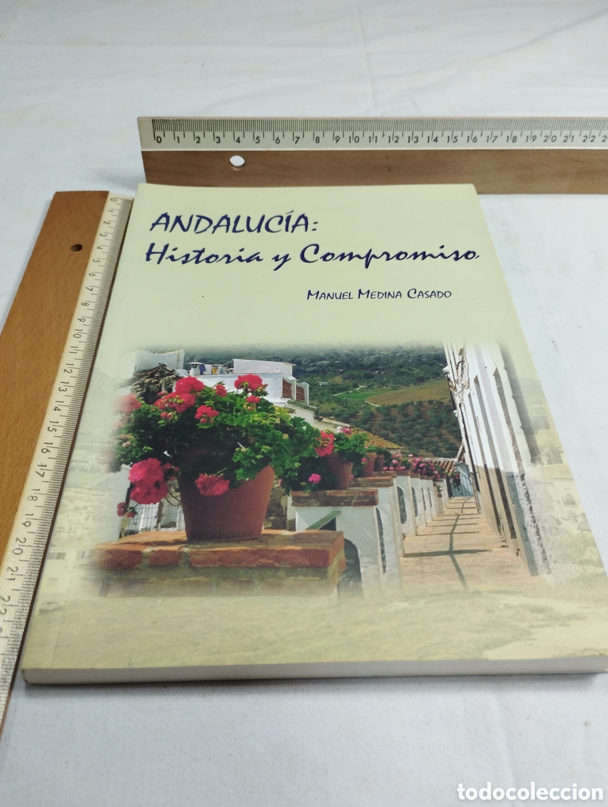 Libros de segunda mano: Andaluc&iacute;a: Historia y compromiso. Manuel Medina, 2002 KKB - Foto 1