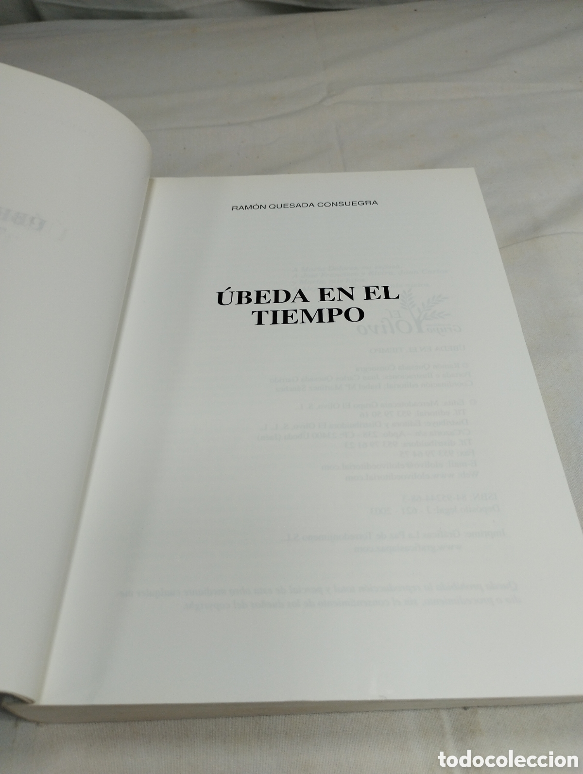 Libros de segunda mano: &Uacute;beda en el tiempo. Ram&oacute;n Quesada, 2003 KKB - Foto 3