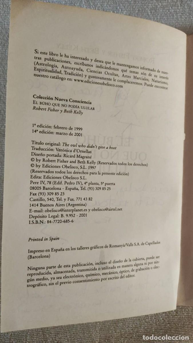 Libros de segunda mano: EL B&Uacute;HO QUE NO POD&Iacute;A ULULAR. - Foto 3
