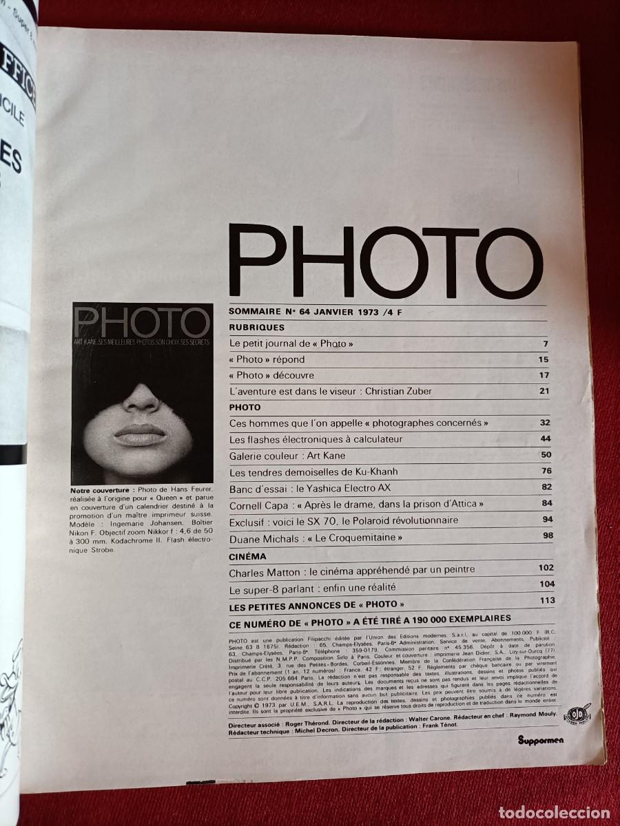 Libros de segunda mano: Photo. Janvier 1973 - Foto 2