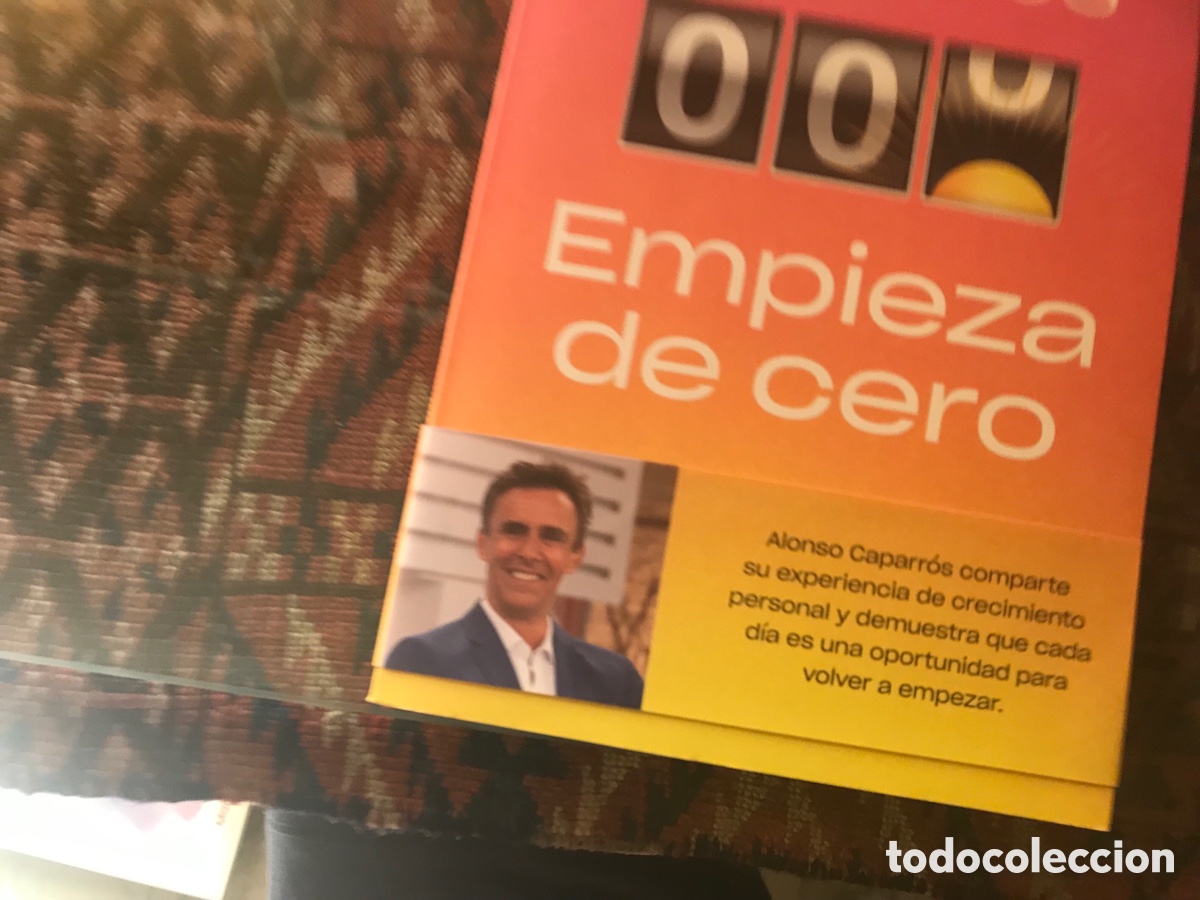 Libros de segunda mano: Empieza de cero. Alonso Caparros. Planeta. Como nuevo - Foto 1