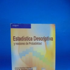 Libros de segunda mano: ESTADISTICA DESCRIIPTIVA Y NOCIONES DE PROBABILIDAD. THOMSON. 2004. PAGS : 422.
