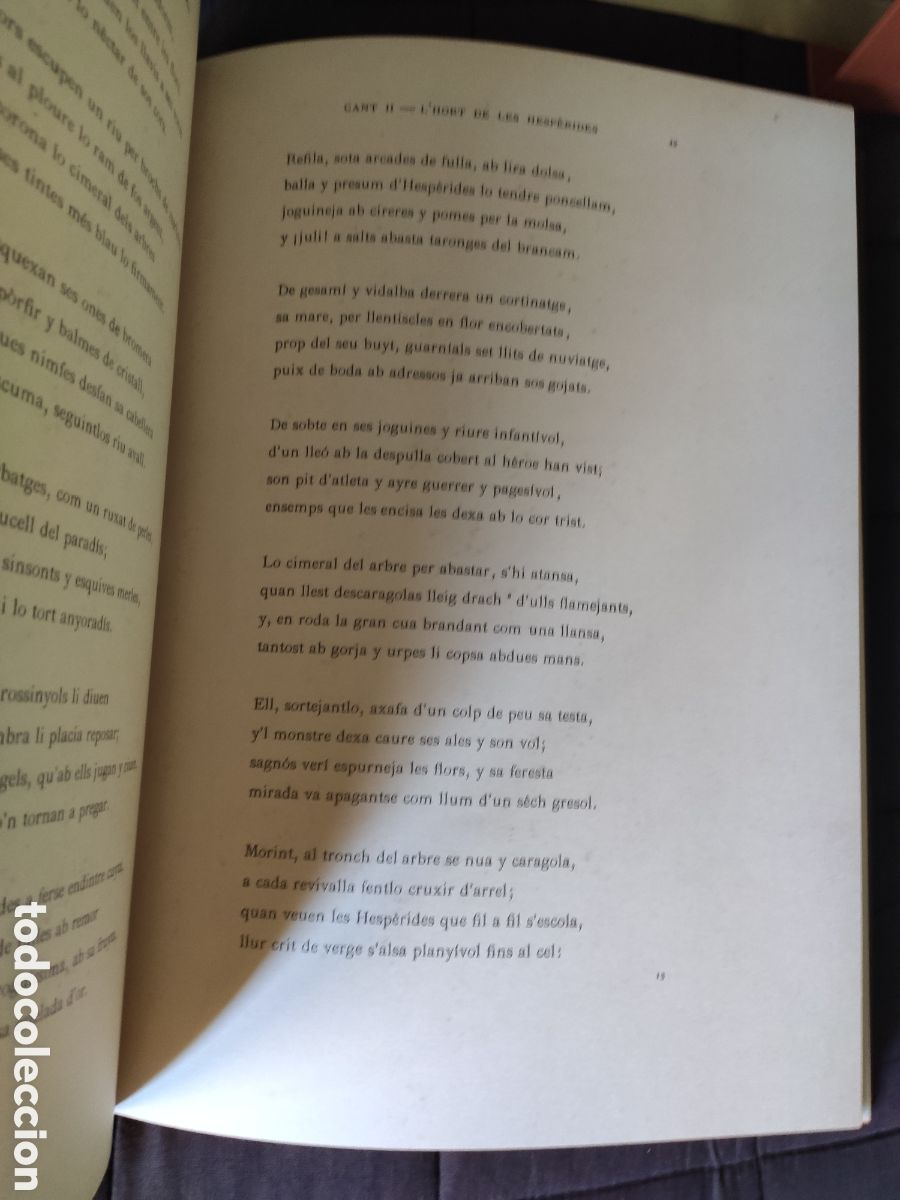 Libros de segunda mano: LATL&Agrave;NTIDA / CANIG&Oacute;. JACINT VERDAGUER. MILLENIUM LIBER. - Foto 5