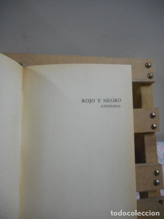 Libros de segunda mano: ROJO Y NEGRO. STENDHAL. ASURI DE EDICIONES. - Foto 2