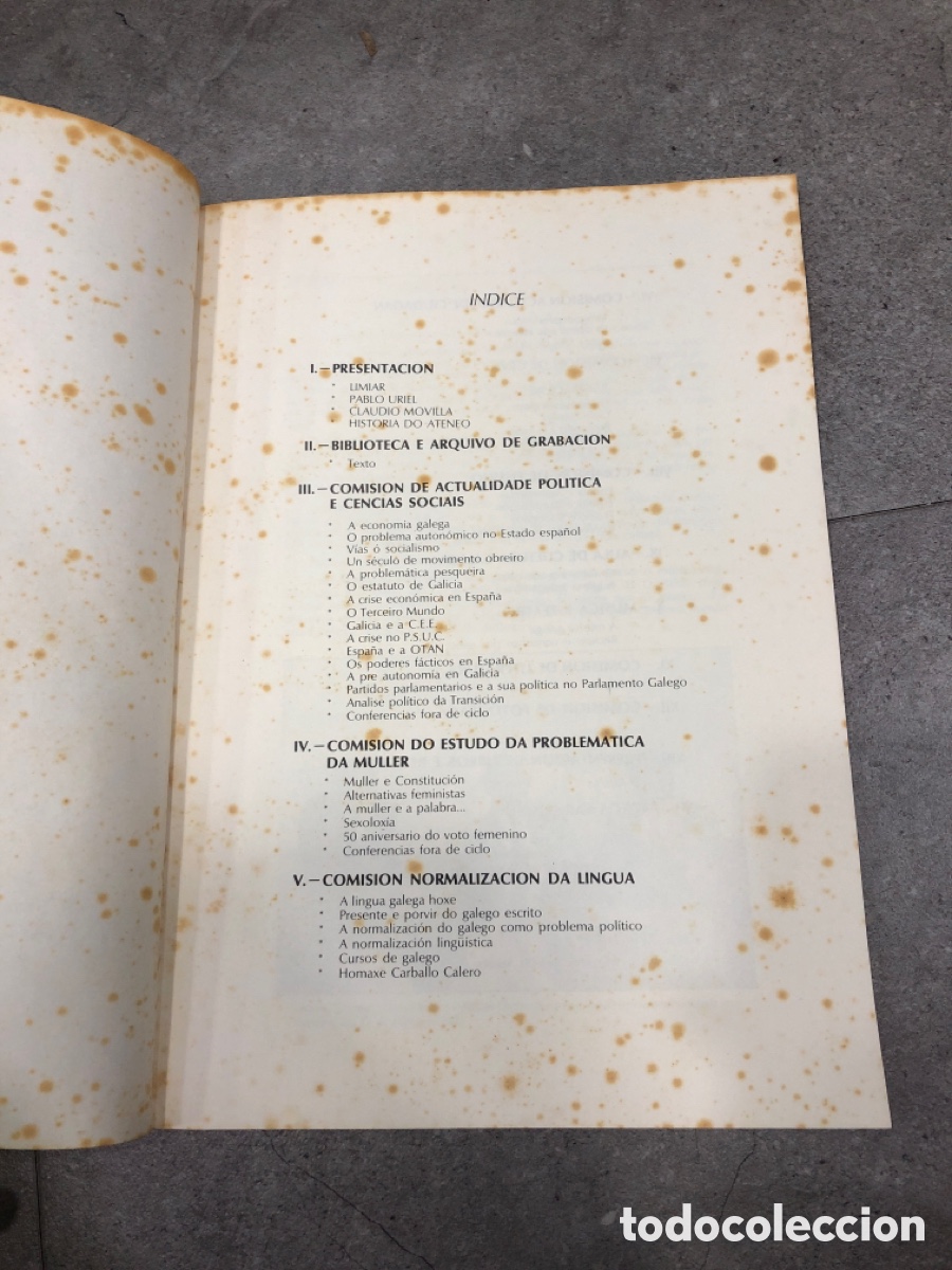 Libros de segunda mano: Libro Ateneo Da Coru&ntilde;a 1977/78 Republica (L28) - Foto 3