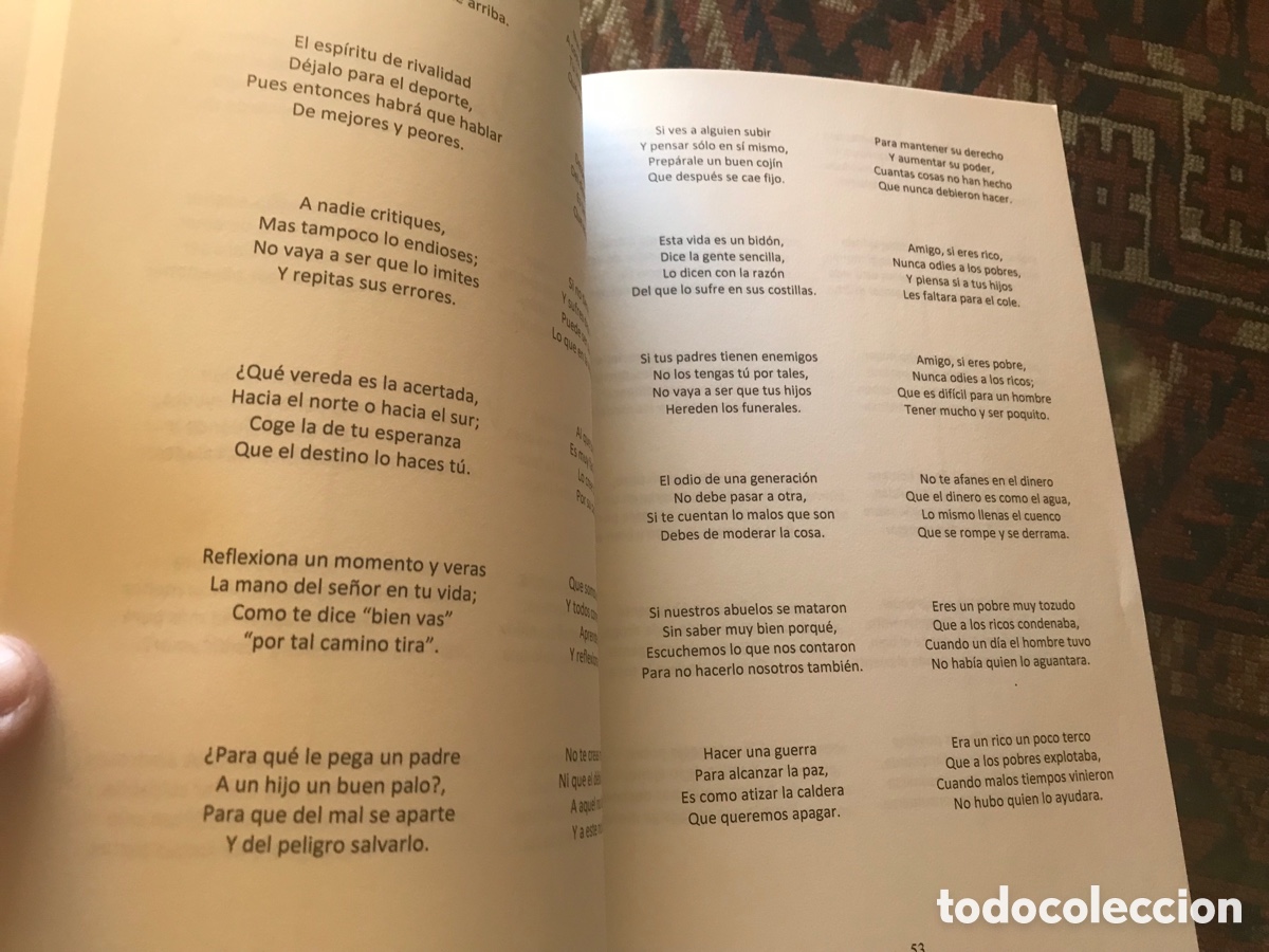 Libros de segunda mano: Proverbios. Fernando Mu&ntilde;oz S&aacute;nchez. Autoedici&oacute;n. Raro - Foto 4