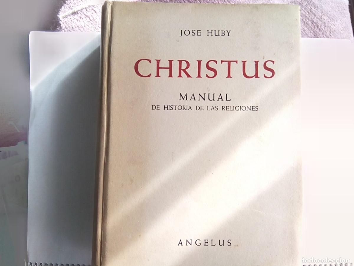 Libros de segunda mano: Christie . Manual de historia de las religiones - Foto 1
