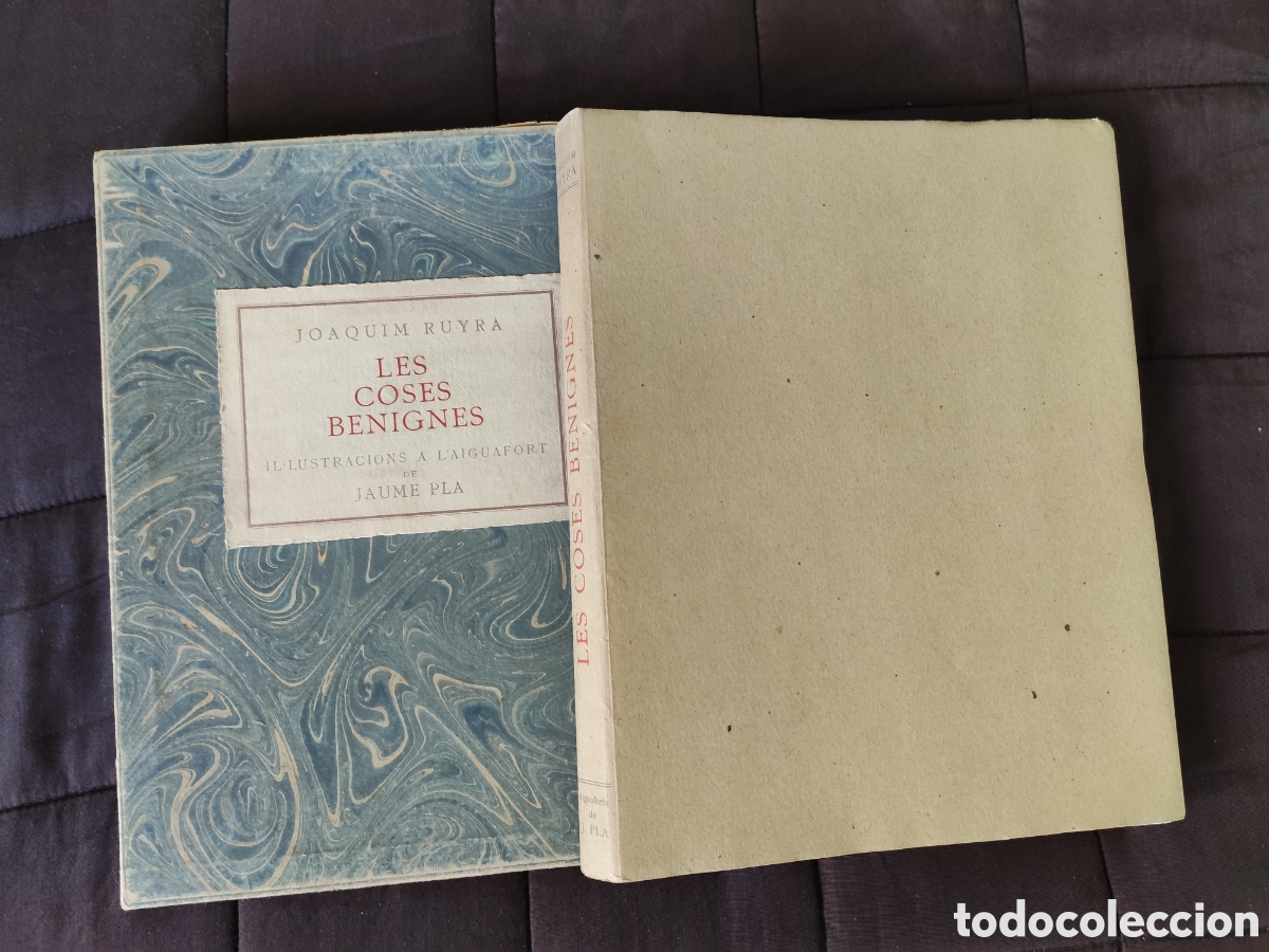 Libros de segunda mano: LES COSES BENIGNES. JOAQUIM RUYRA / JAUME PLA - Foto 1