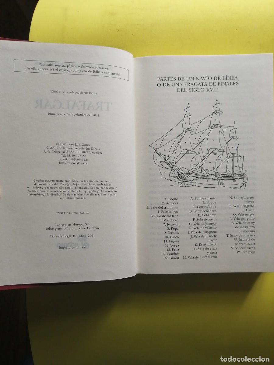 Libros de segunda mano: Trafalgar por Jos&eacute; Luis Corral - Foto 2