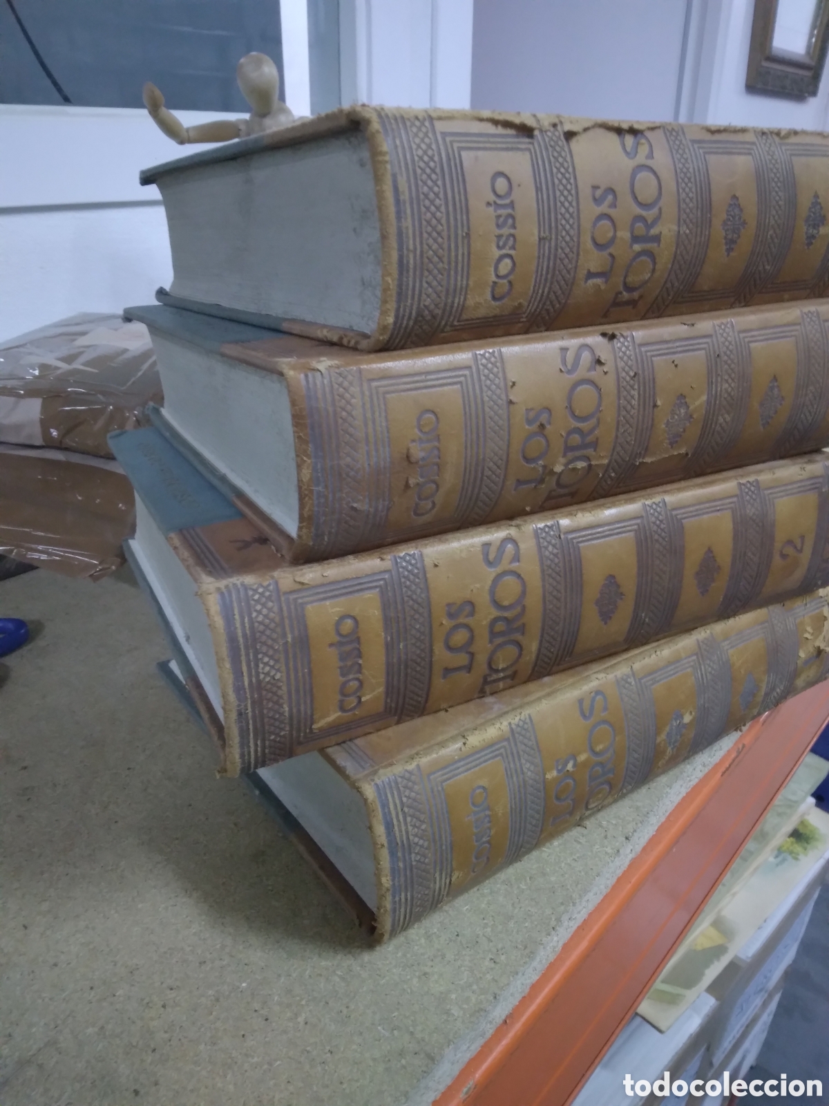 Libros de segunda mano: Tratado t&eacute;cnico e hist&oacute;rico, Los Toros, Cossio, 4 tomos - Foto 3