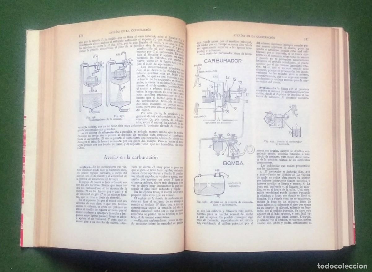 Libros de segunda mano: MANUAL DE AUTOM&Oacute;VILES - M. ARIAS-PAZ - 1957. - Foto 4