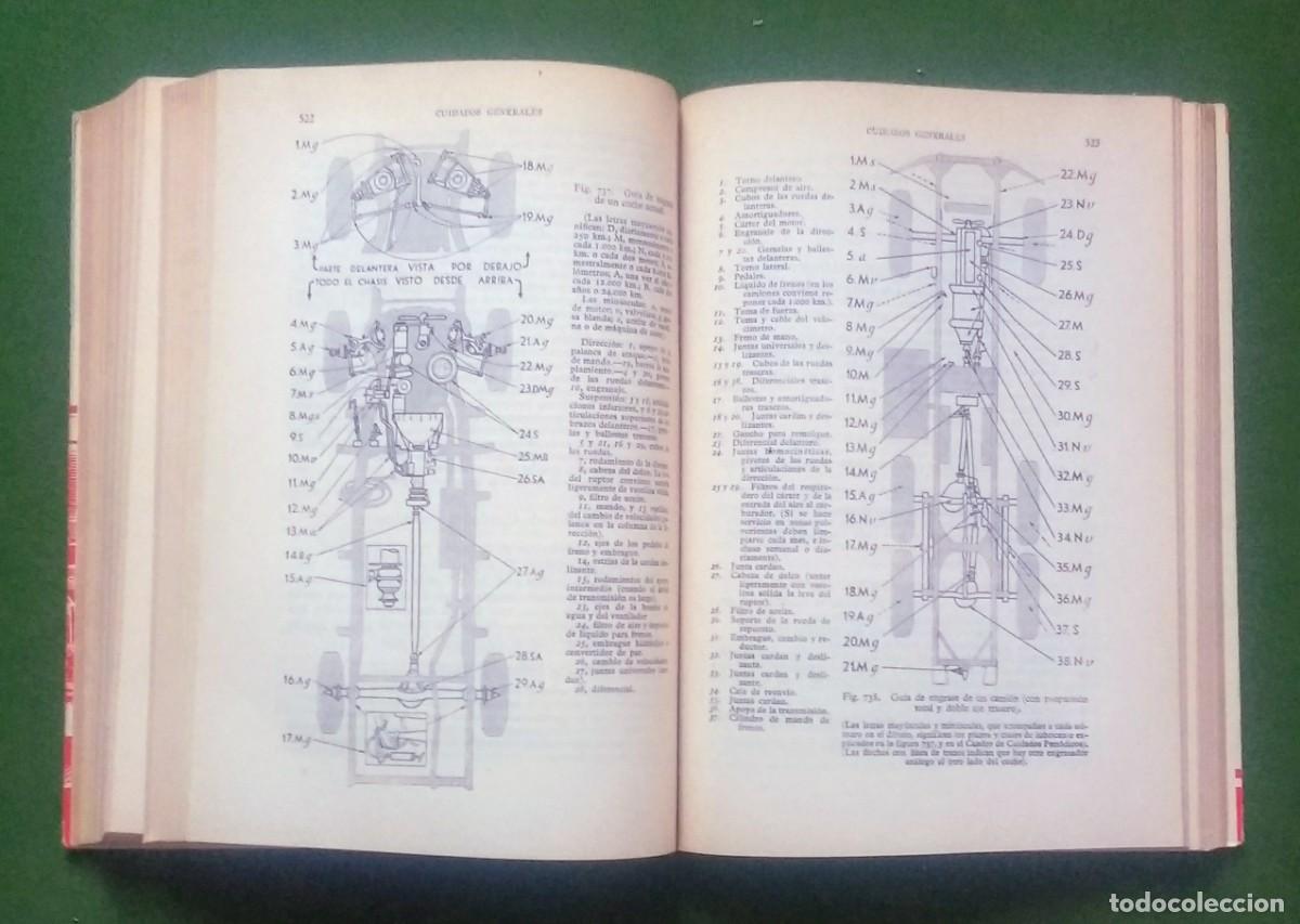 Libros de segunda mano: MANUAL DE AUTOM&Oacute;VILES - M. ARIAS-PAZ - 1957. - Foto 5