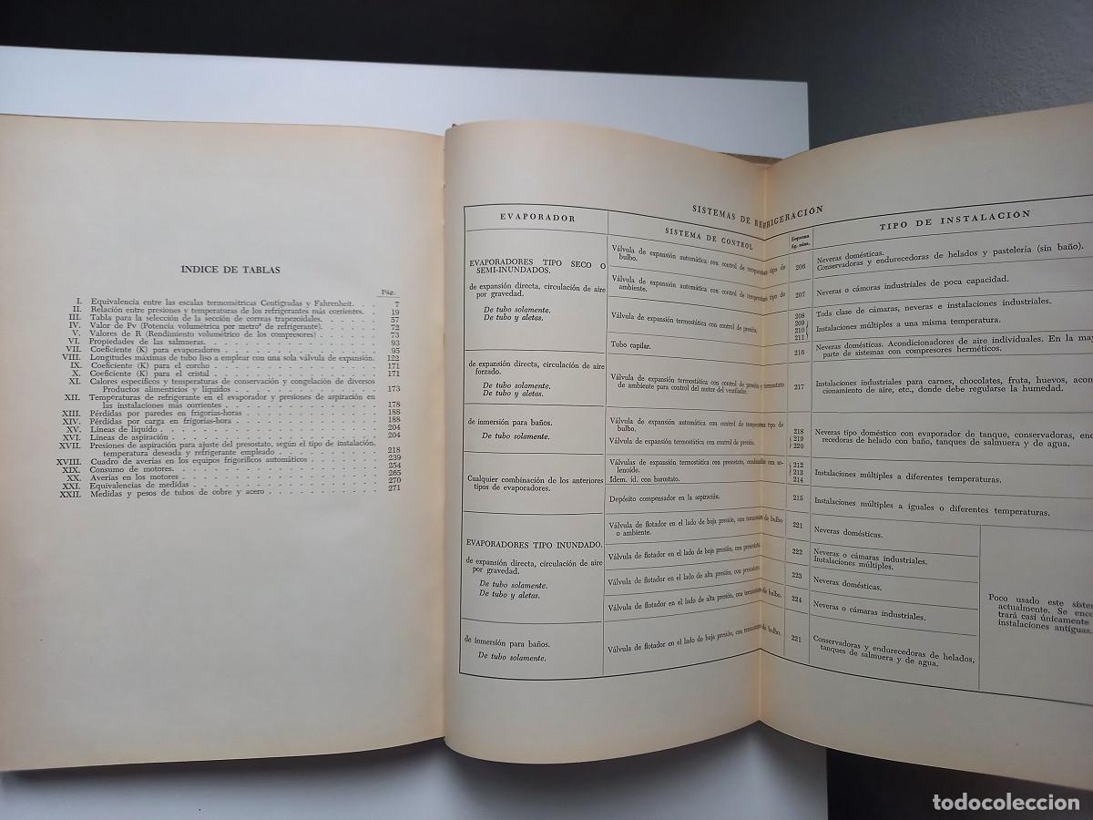 Libros de segunda mano: TRATADO PRACTICO DE REFRIGERACION AUTOMATICA. JOS&Eacute; ALARC&Oacute;N CREUS - Foto 6