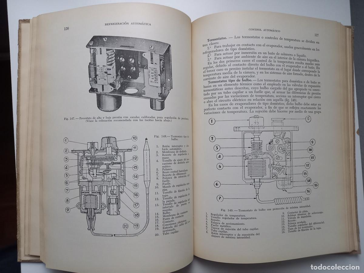 Libros de segunda mano: TRATADO PRACTICO DE REFRIGERACION AUTOMATICA. JOS&Eacute; ALARC&Oacute;N CREUS - Foto 7