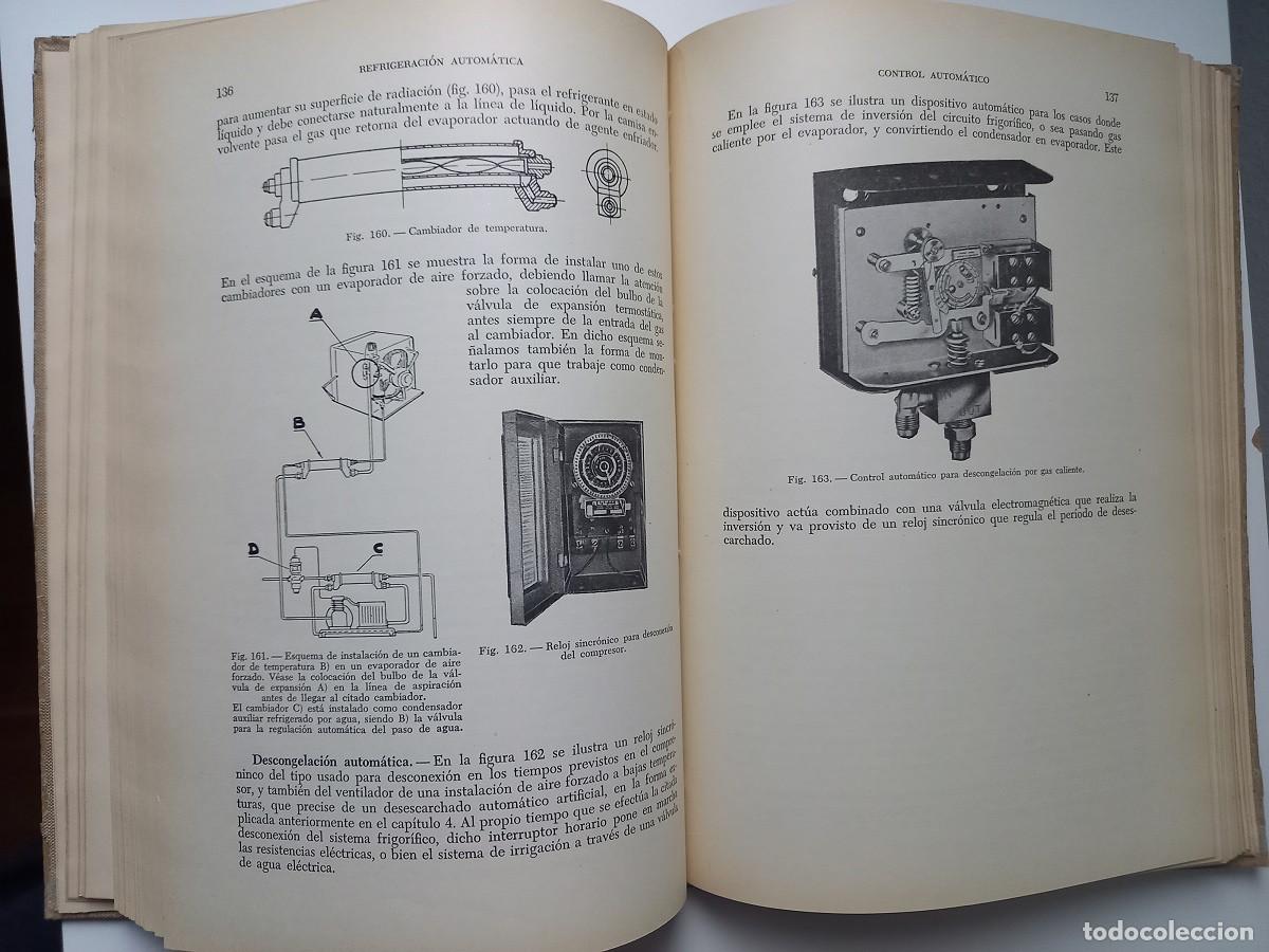 Libros de segunda mano: TRATADO PRACTICO DE REFRIGERACION AUTOMATICA. JOS&Eacute; ALARC&Oacute;N CREUS - Foto 8