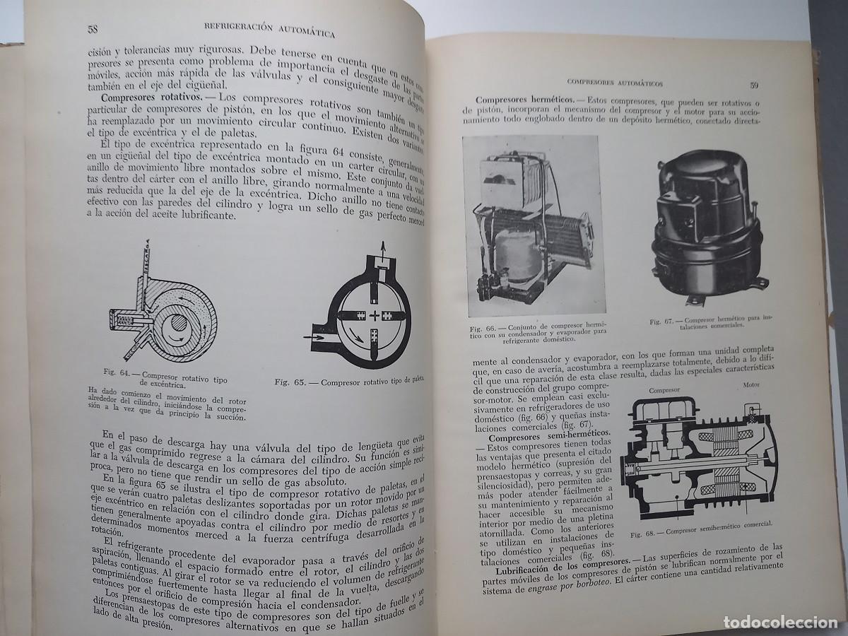 Libros de segunda mano: TRATADO PRACTICO DE REFRIGERACION AUTOMATICA. JOS&Eacute; ALARC&Oacute;N CREUS - Foto 9