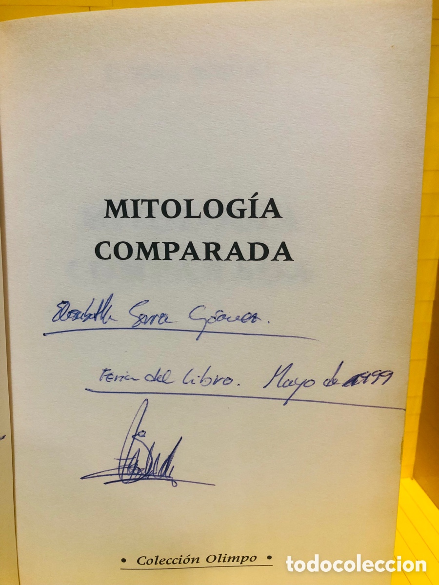Libros de segunda mano: MITOLOGIA COMPARADA ● OLIMPO ● 1988 ● F. MAX MULLER - Foto 3