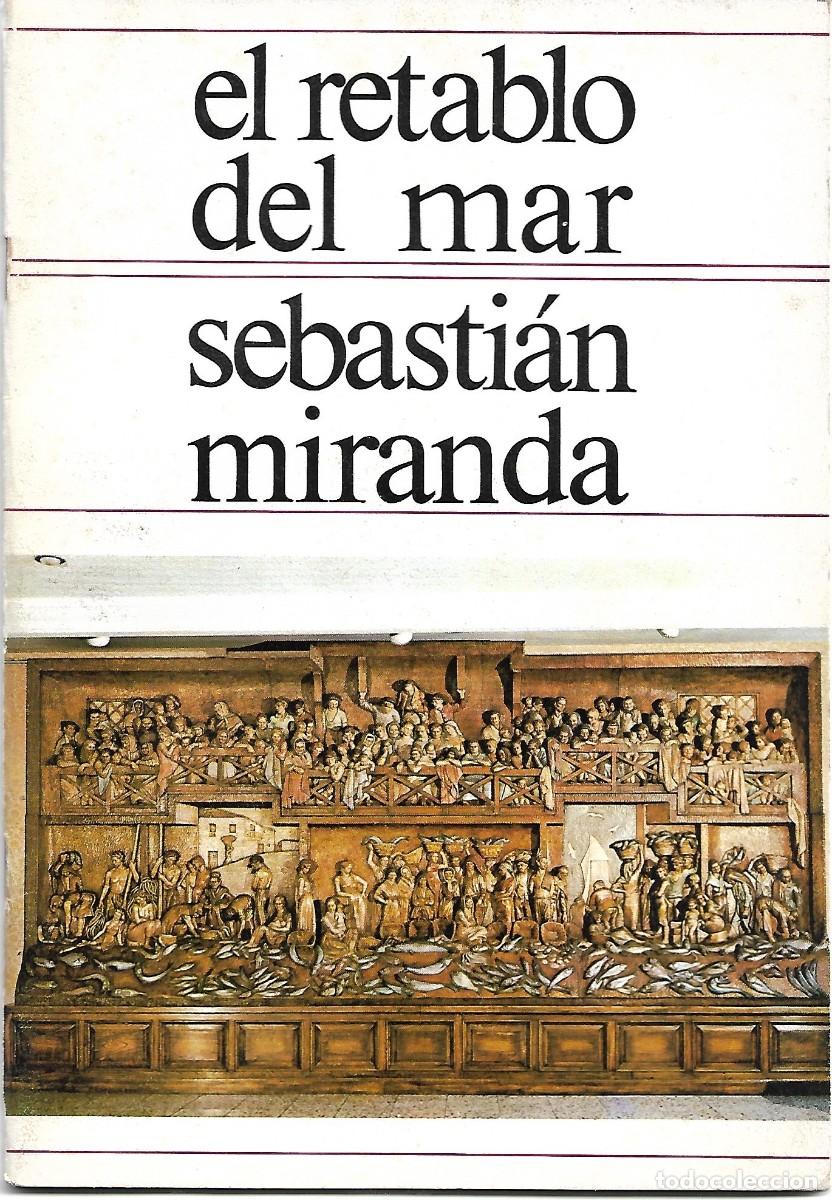 Libros de segunda mano: EL RETABLO DEL MAR. SEBASTI&Aacute;N MIRANDA - Foto 1