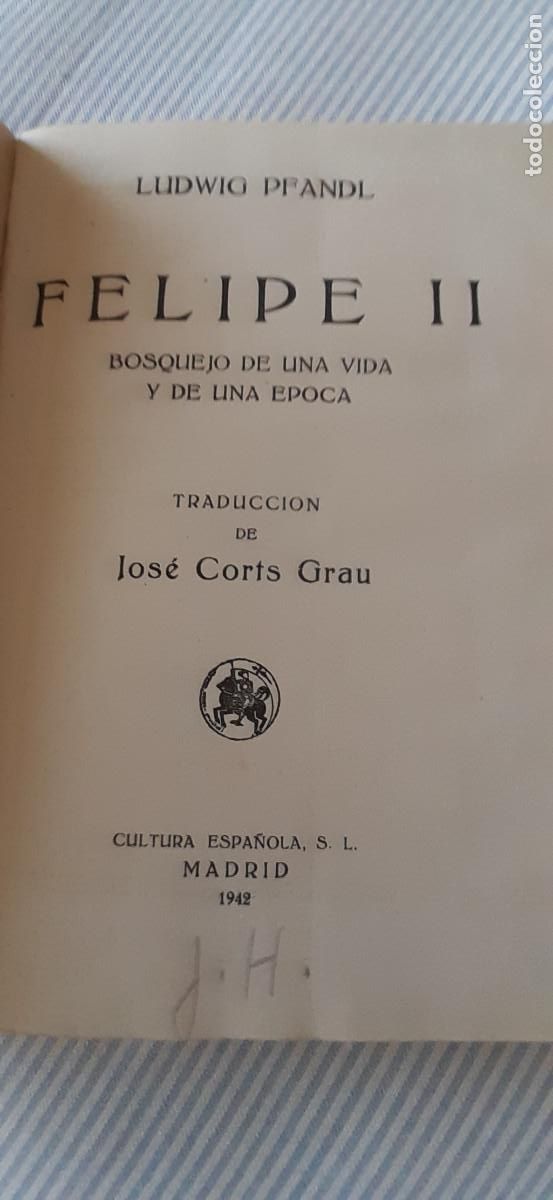 Libros de segunda mano: Felipe II. Bosquejo de una vida y de una &eacute;poca. - Foto 1
