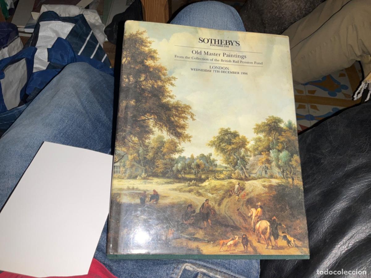 Libros de segunda mano: Sothebys: old master Paintings british rail pension found - Foto 1