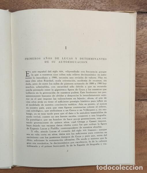 Libros de segunda mano: EUGENIO LUCAS. GAYA NU&Ntilde;O, J. A. Ediciones Cobalto. 1948. - Foto 3