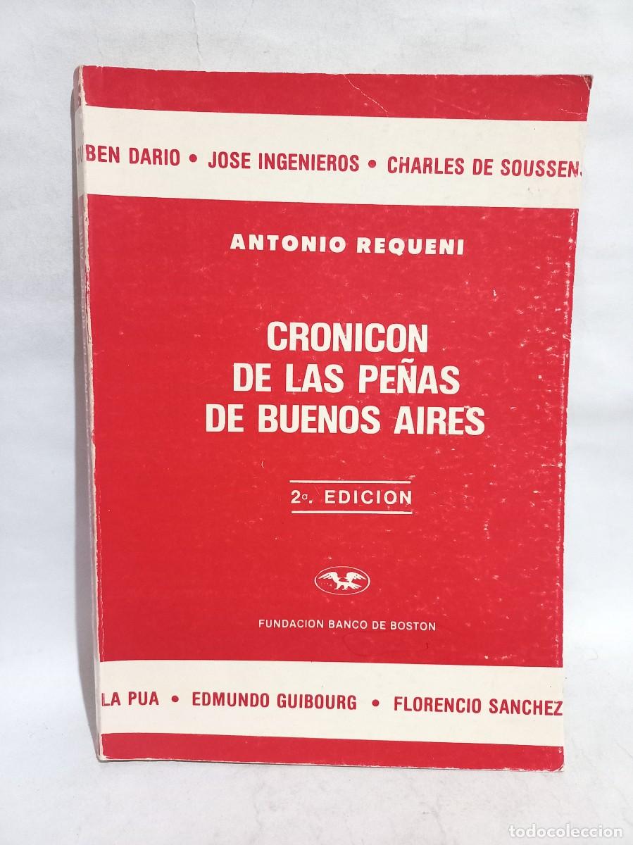 Libros de segunda mano: Antonio Requeni - Cronicon de las Pe&ntilde;as de Buenos Aires - 1985 - Foto 1
